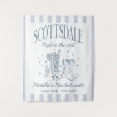 Aangepaste Scottsdale vrijgezellenfeest voor The V Wandkleed (Voorkant)