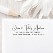 Aangepaste Script-Adresetiketten | Voeg om het eve Etiket (Insitu)