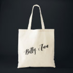 Aangepaste Script Canvas tas - Betty Ann<br><div class="desc">Aangepaste Script Canvas tas - Betty Ann</div>