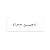 Aangepaste Script Handtekening Bedrijfseigenaar Rubberstempel (Afrduk)