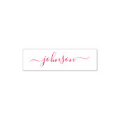 Aangepaste script kalligrafie handtekening naam el zelfinktende stempel (Design)