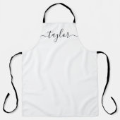 Aangepaste scriptkunstenaar Chef Gardener naam Schort (Voorkant)