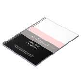 Aangepaste scripts Modern Simple Payer Journal Notitieboek (Linkerzijde)