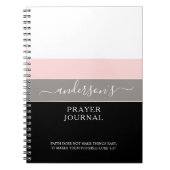 Aangepaste scripts Modern Simple Payer Journal Notitieboek (Voorkant)