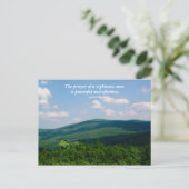 Aangepaste scripts voor Christelijk gebruik Briefkaart (Staand voorkant)