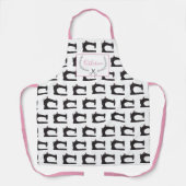 Aangepaste Seamstress Apron Schort (Voorkant)