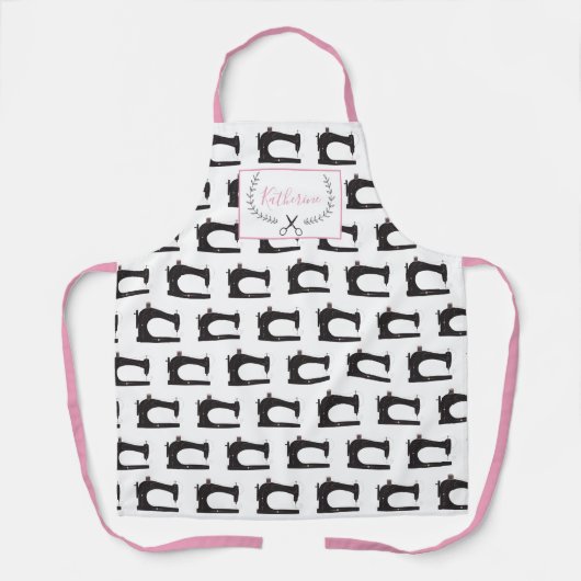 Aangepaste Seamstress Apron Schort (Voorkant)