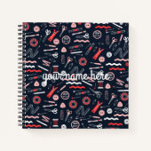 Aangepaste Seamstress-laptop Notitieboek (Voorkant)