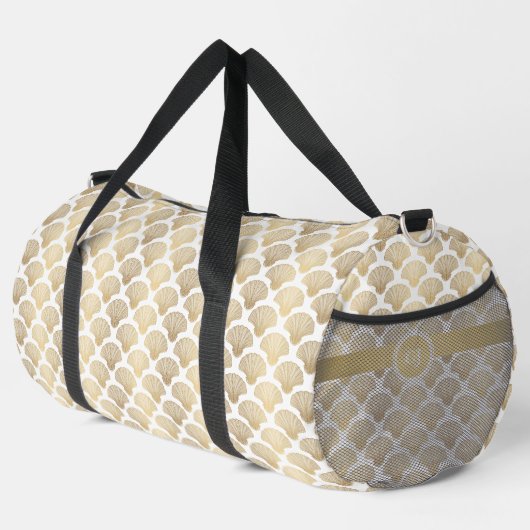 Aangepaste Seashell Duffel Bag Plunjezak (Rechterhoek)