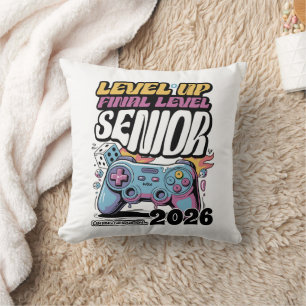 Aangepaste Senior Class van 2026, Funny Gamer Afst Kussen