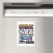 Aangepaste Senior Class van 2026, Funny Gamer Afst Magneet (Insitu (Vaatwasser))