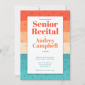 Aangepaste Senior Overweging Retro Moderne Muziek  Kaart (Voorkant)