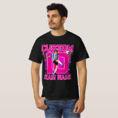 Aangepaste senior voetbalspeler, teamnaam & nummer t-shirt (Voorkant volledig)