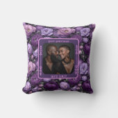 Aangepaste sentimentele bruiloft Sierkussen voor h (Voorkant)