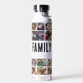 Aangepaste serie Foto Collage Water Bottle Waterfles (Links)