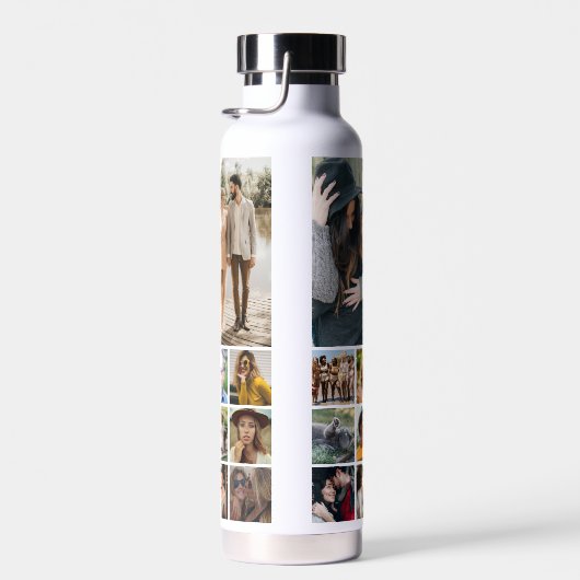 Aangepaste serie Foto Collage Water Bottle Waterfles (Rechts)