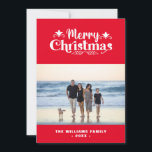 Aangepaste serie Foto Eenvoudig, modern, prettig k Feestdagenkaart<br><div class="desc">Ho Ho Ho. Het is die tijd van het jaar opnieuw. Een eenvoudig modern model van de aangepaste fotofamilie voor fans van het vakantieseizoen en de feestdagen. Verstuur groeten en zegeningen naar familie en vrienden dit feestelijke seizoen. Het maakt niet uit of ze religieus zijn of geloven in de magie...</div>