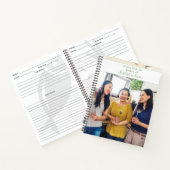 Aangepaste serie foto Eenvoudig toetsenbord Ontvan Notitieboek (Binnen)