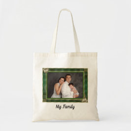 Aangepaste serie Foto groen Antiek Lijst DIY, ZYPI Tote Bag