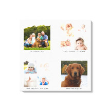 Aangepaste serie foto-inkolling 4-paneelgroep