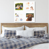 Aangepaste serie foto-inkolling 4-paneelgroep canvas afdruk (Insitu (Slaapkamer))
