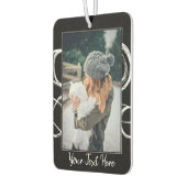 Aangepaste serie Foto modern script zwart Luchtverfrisser (Links)