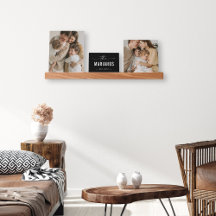 Aangepaste serie foto-monogram Afbeelding Ledge