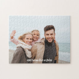 Aangepaste serie foto-puzzel met aangepaste tekst legpuzzel