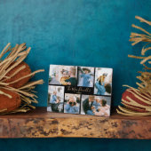 Aangepaste serie foto-sjabloon zwart Plaque Fotoplaat (Zijkant)