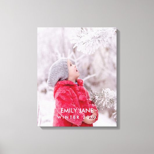 Aangepaste serie foto Verrette Canvas afdrukken (Voorkant)