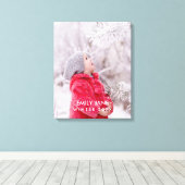 Aangepaste serie foto Verrette Canvas afdrukken (Insitu (Houten vloer))