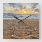 Aangepaste serie foto's Aangepaste wandklok (Voorkant)