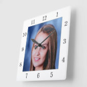 Aangepaste serie foto's Aangepaste wandklok (Hoek)