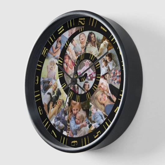 Aangepaste serie foto's Collage Nautilus Spiral Go (Hoek)