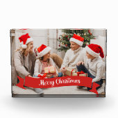 Aangepaste serie foto's met prettig kerstfeest (Voorkant)