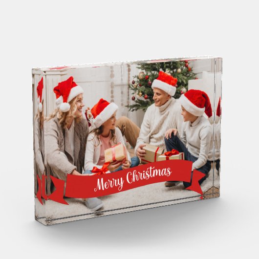 Aangepaste serie foto's met prettig kerstfeest (Links)