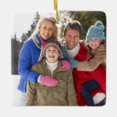 Aangepaste serie kerstfeestdagen keramisch ornament (Voorkant)