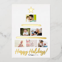 Aangepaste serie Photo Collage Tree Star