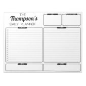 Aangepaste seriedaily flatpanel-laptop notitieblok (Voorkant)