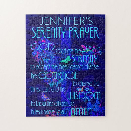 Aangepaste service Prayer Legpuzzel (Verticaal)