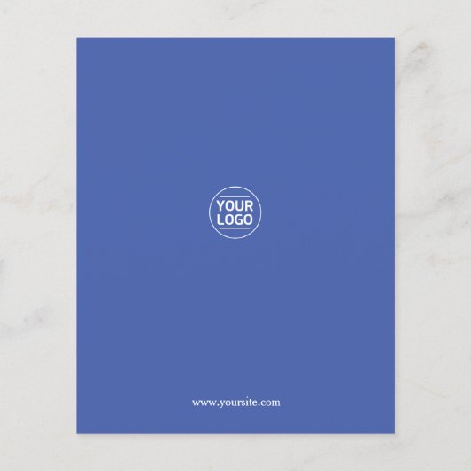 Aangepaste services voor apotheken flyer (Achterkant)