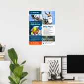 Aangepaste services voor elektrische aannemers poster (Thuiskantoor)