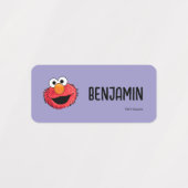 Aangepaste Sesamstraat's Elmo Schetskleding Labels (Design 2)