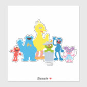 Aangepaste Sesamstraattekens Sticker (Vel)