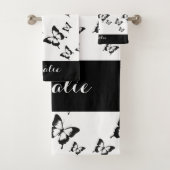 Aangepaste set handdoeken voor vlinders (Insitu)