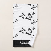 Aangepaste set handdoeken voor vlinders (Handdoek)