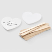 Aangepaste set van handheld event fans handwaaier (Niet-gemonteerd)