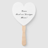 Aangepaste set van handheld event fans handwaaier (Voorkant)