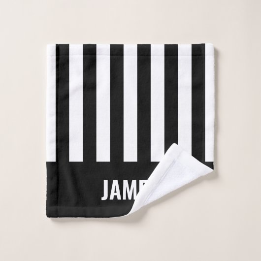 Aangepaste set voor Zebra Stripe handdoeken (Wasdoekje)