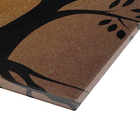 Aangepaste Shabbat Shalom Etz Chayim Tree Challah Snijplank (Hoek)